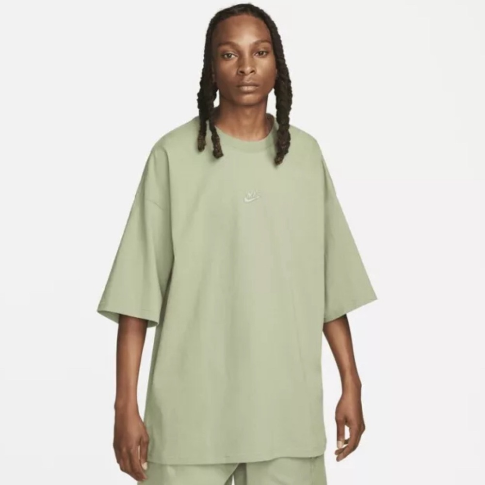 Nike NSW Premium Essentials Oversized T-Shirt Mens Sizes Oil Green NWOT